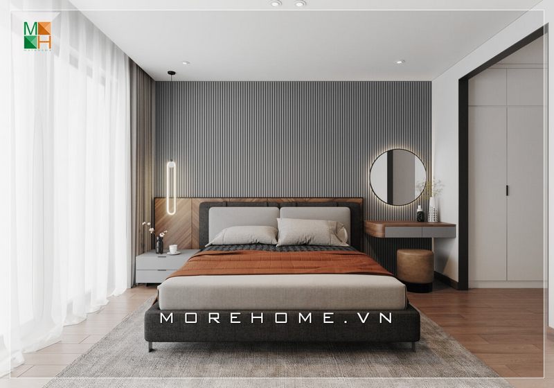 Nghiên cứu và thiết kế một bàn trang điểm treo độc đáo bằng gỗ công nghiệp phù hợp với phong cách hiện đại của các loại căn hộ, nhà phố và biệt thự.